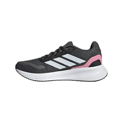 Image of adidas RUNFALCON 5 Shoes Kids, Grey six/Crystal White/Bliss Pink, 11 UK Child