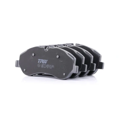 Image of 1763915, 1842632, BK212K021AA Brake pad set TRW GDB1967 COTEC incl. wear warning contact FORD: Transit Custom V362 Van, Mk7 Van