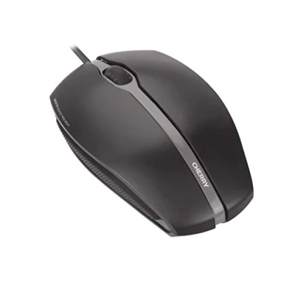 Image of CHERRY GENTIX SILENT Corded Mouse, Black, USB
