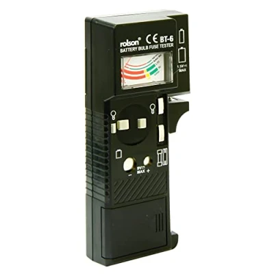 Image of Rolson 28101 Battery, Bulb &amp; Fuse Tester
