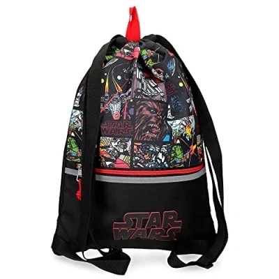 Image of Star Wars Galactic Team Backpack Bag With Black Zipper 35x46 cms Polyester