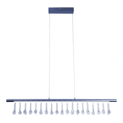 Image of Näve Nobilis LED hanging light, dimmable, dark grey