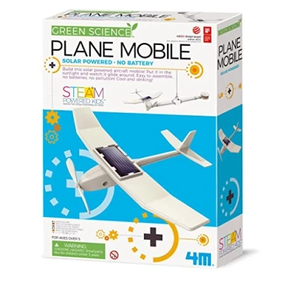 Image of 4M 403376 Green Science Plane Mobile