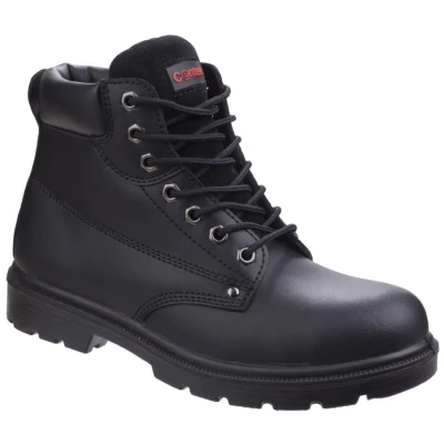 Image of Centek Mens FS331 Classic Ankle S3 Lace Up Leather Black Safety Boots