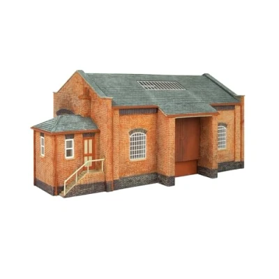 Image of Hornby R7282 OO Gauge GWR Goods Shed Model Railway Accessories, Miniature Diorama Scenery for Train Sets Lifelike Scale 1:76