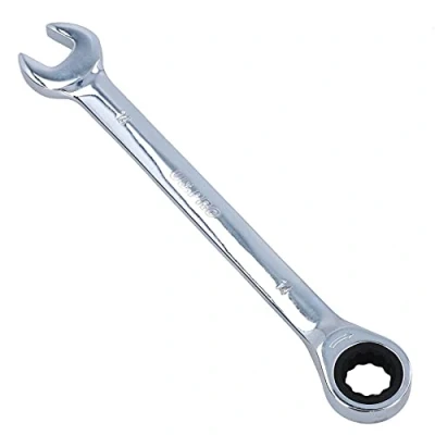 Image of AB Tools US Pro 14mm Metric MM Combination Gear Ratchet Spanner Wrench 72 Teeth