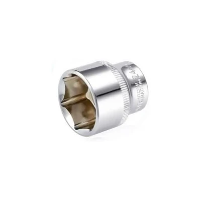 Image of Socket / 1/2 Inch Drive 6 Point 25mm Nuts and Bolts Standard Shallow