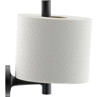 Image of Duravit Replacement Holder, Brass, matt Black, für 1 Rolle