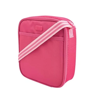 Image of Polar Gear Crossbody Bag with Adjustable Strap, Polyester, Blush