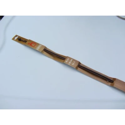 Image of Pony P33806 Rosewood Single Pointed Knitting Needle 3¼mm x 35cm 2 pack
