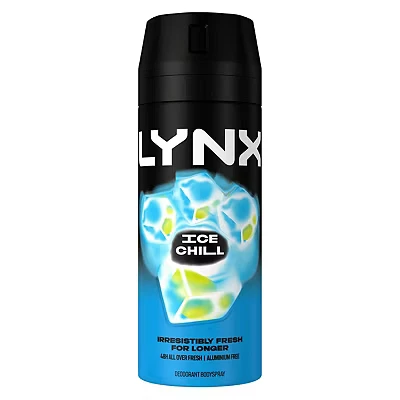 Image of Lynx Ice Chill Body Spray Deodorant 150ml