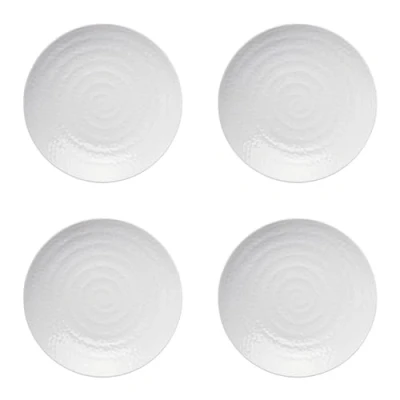 Image of lakeland White Melamine Range Side Plates Set of 4