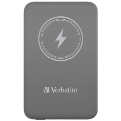 Image of Verbatim WLess PwrBnk 10000 Grey 32249