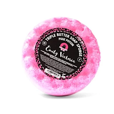 Image of Emily Victoria Triple Butter Soap Sponge Pixie Potion Sweet Scent 200g