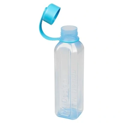 Image of URBNLIVING Reusable Water Drinking Sports Bottle Container Flask with Leakproof Lid (Blue Blue Lid, 800ml)