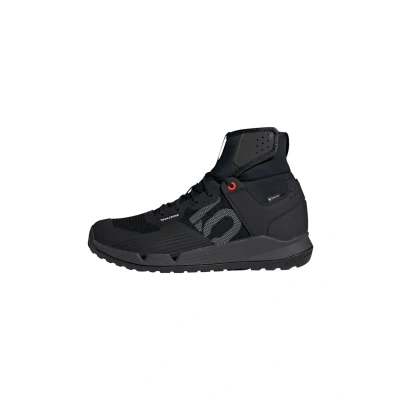Image of Five Ten Hightop trainers, Size: 10, Core black grey three solar red shoes