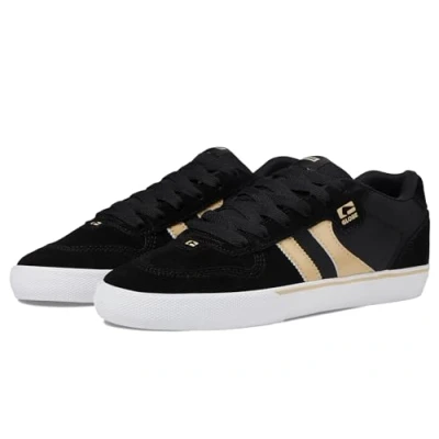 Image of Globe Men&#039;s Tilt Skateboarding Shoe, Black/Sand, 8.5 UK