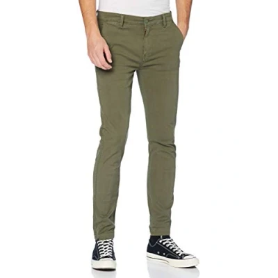 Image of Levi&#039;s XX SLIM II Chinos, Men&#039;s, Size: 28x30, Bunker olive shady