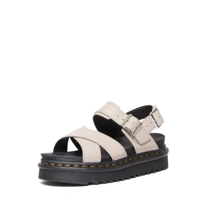 Image of Dr. Martens Women&#039;s Voss Ii Fisherman Sandal, Vintage Taupe, 6 UK