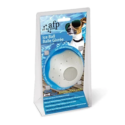 Image of ALL FOR PAWS Chill Out Ice Ball Dog Chew Toy, Medium, 3 kg