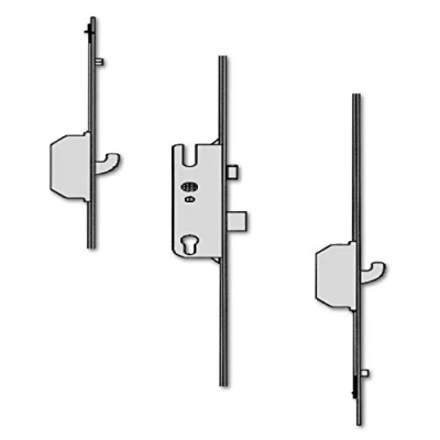 Image of GU Secury Europa 2R/2SH 1050 Multipoint Lock 2 Hook Roller 35/92 Short 6 32602 08 0 1