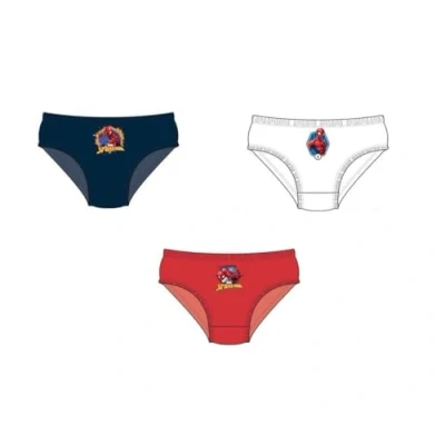 Image of Children&#039;s Kids Boys Marvel Spiderman Briefs pack of 3 (7 8 Years, Cotton) Multi