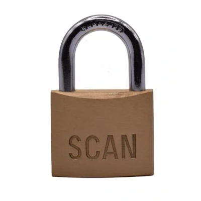 Image of Scan Brass Padlock 40mm SCAPLB40