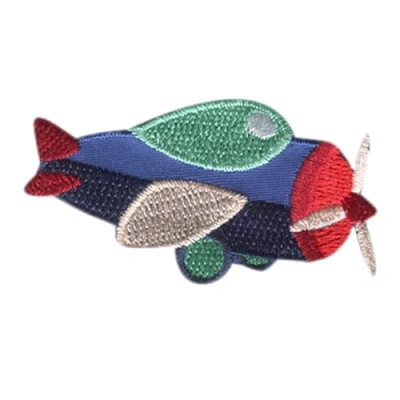 Image of Airplane Vehicle Iron On Patches Adhesive Emblem Stickers Appliques, Size: 5,9 x 3 cm