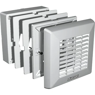 Image of Vortice F 150/6 &quot;Grey Outlet Box Boxe (213 mm, 87 40 mm)