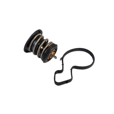 Image of 04C121113B Engine thermostat DENSO DTM80965 80C with gaskets/seals VOLKSWAGEN: Polo V Hatchback, up! SEAT: Ibiza 4, 4 ST