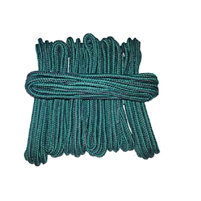 Image of Dr. Martens 90cm x 5mm Round Green &amp; Black Shoe Laces