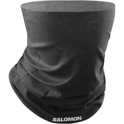 Image of Salomon Cross NECK&amp;HEAD TUBE Unisex Snood, Size: One Size, Deep black/periscope