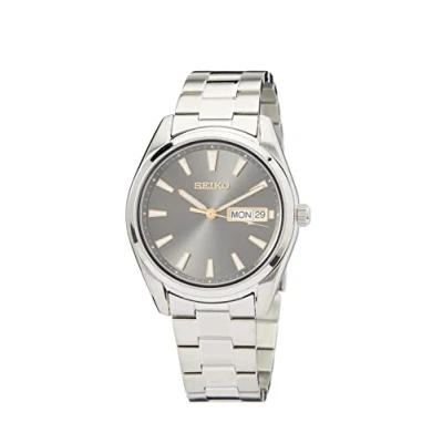 Image of Seiko Men&#039;s Analogue Japanese Quartz Watch with Stainless Steel Strap SUR343P1