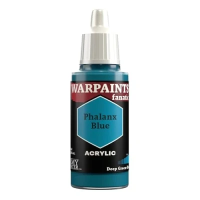Image of The Army Painter Blue Warpaints Fanatic 18ml Acrylic Paints (Phalanx Blue)