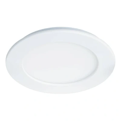 Image of Eglo Connect.z Smart Home LED Bathroom Spotlight Fueva Z, Flat spot Light for Ceiling, Ø 4.7 inches, ZigBee, app and Voice Control, Warm Cool White, dimmable, IP44