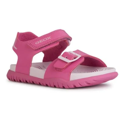 Image of Geox Girl&#039;s J Sandal Footbetto Gi, Fuchsia Pink, 13 UK Child