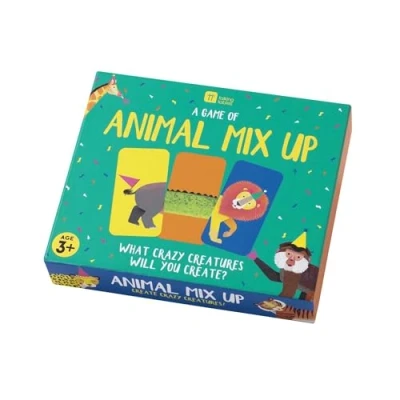Image of Animal Mix Up Game, Card, Kids Learning Game Perfect activity to play at home with children Girls or Boys