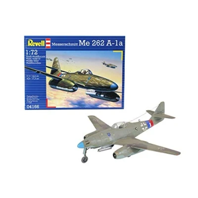 Image of Revell 04166 Messerschmitt Me 262 A1a 1:72 Scale Unbuilt/Unpainted Plastic Model Kit