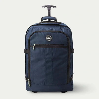 Image of Cabin Max 55x40x20 Travel Backpack with Wheels Ideal for Carry Ons or as a Weekend Bag Black