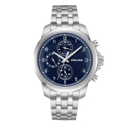 Image of POLICE mensor PEWJK0021505 Men&#039;s Analogue Quartz Watch with Stainless Steel Strap PEW00215