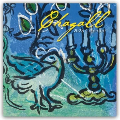 Image of Chagall 2025 Marc 16 Monatskalender: Original The Gifted Stationery Co. Ltd [Mehrsprachig] [Kalender]