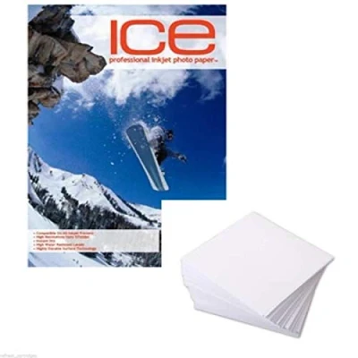 Image of Ice Glossy Coated A4 Professional Inkjet Photo Paper 260gsm 25 Sheets