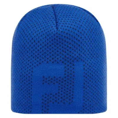 Image of FootJoy Mens Dot Jacquard Beanie Hat, Navy/White/Blue, 1 EU