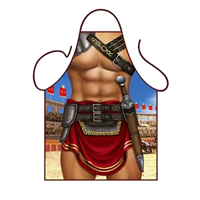 Image of Iconic Aprons CENTURIAN Apron, Polyester, Multicolour, 79 x 56 0.1 cm