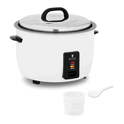 Image of Electric Rice Cooker Commercial Maker Steamer Non Stick Pot 13L 1950W