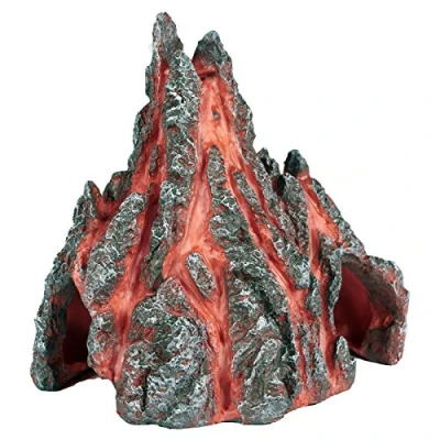 Image of Pet Ting Volcano Cave Aquatic Ornament Aquarium Decoration Vivarium