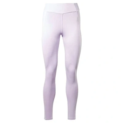 Image of Reebok Women&#039;s Yoga High Rise Rib Pants, Baked Clay, L