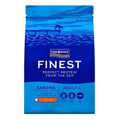 Image of Fish4Dogs Finest Adult Complete Sardine Small Kibble 1,5 kg
