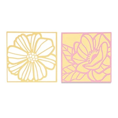 Image of Sizzix Thinlits Die Set 3PK Floral Card Fronts by Olivia Rose, 665177, Multicolor, One Size