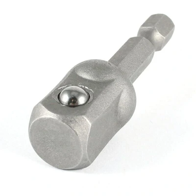 Image of Bosch Professional 1x Impact Control Adapter for Sockets (1/4&#039;&#039; HEX to 1/2&#039;&#039; Square, Length 50 mm, Accessories Drill Drivers)